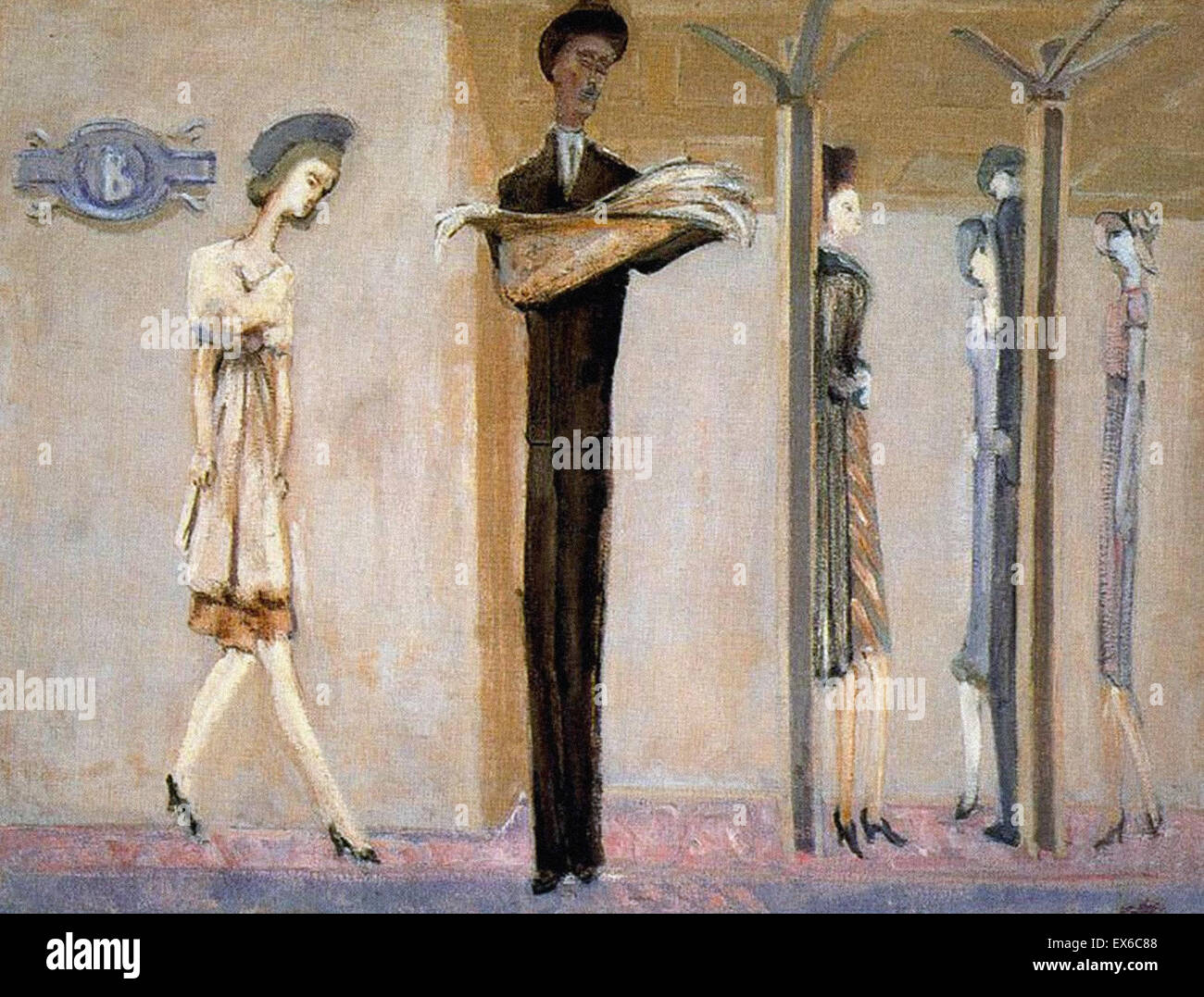 Mark Rothko unterirdischen Fantasy Stockfoto