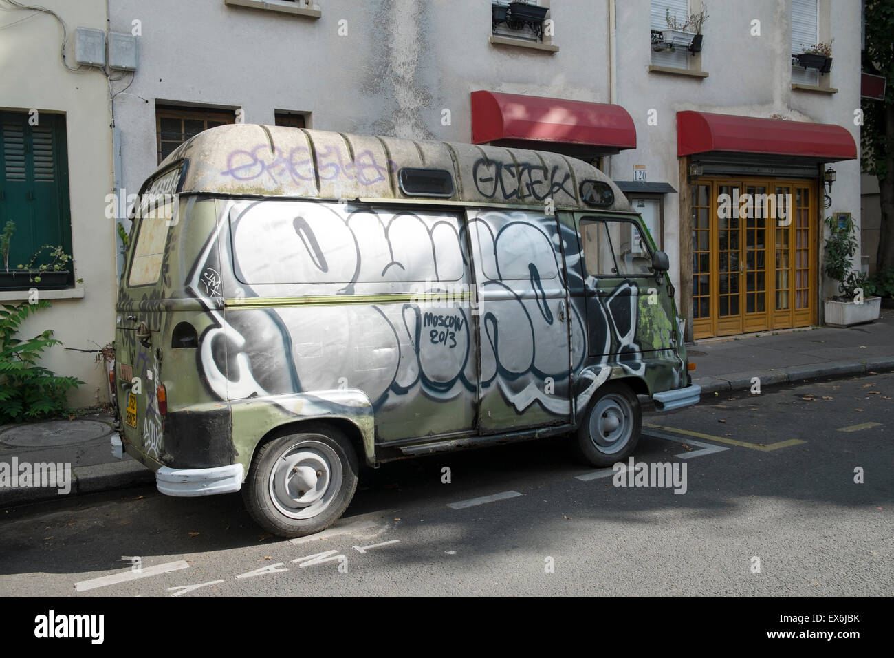 Renault Estafette van Stockfoto