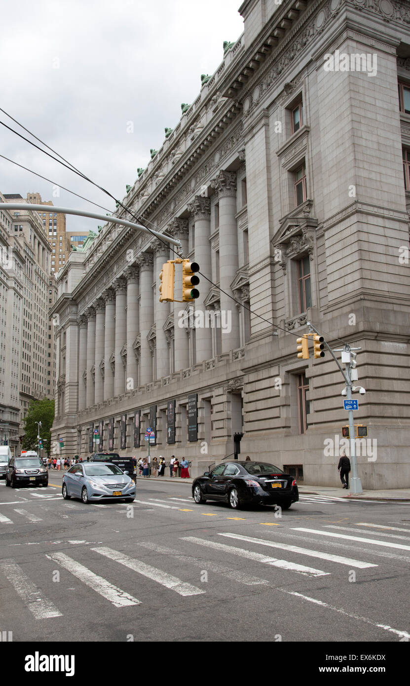 National Museum of the American Indian in Bowling Green Manhattan NYC USA Stockfoto