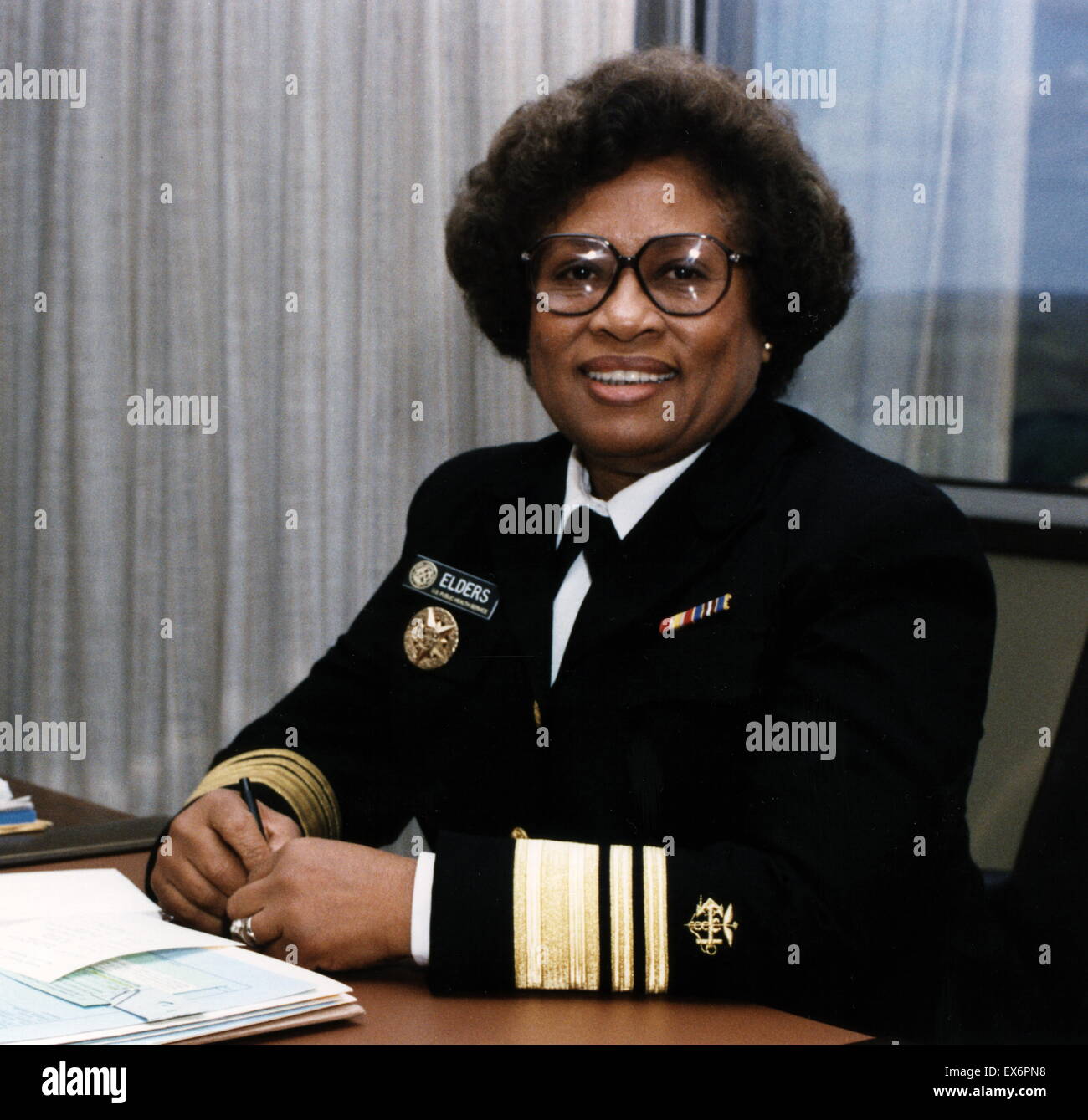 US Surgeon General M. Joycelyn Elders 1993 Stockfoto