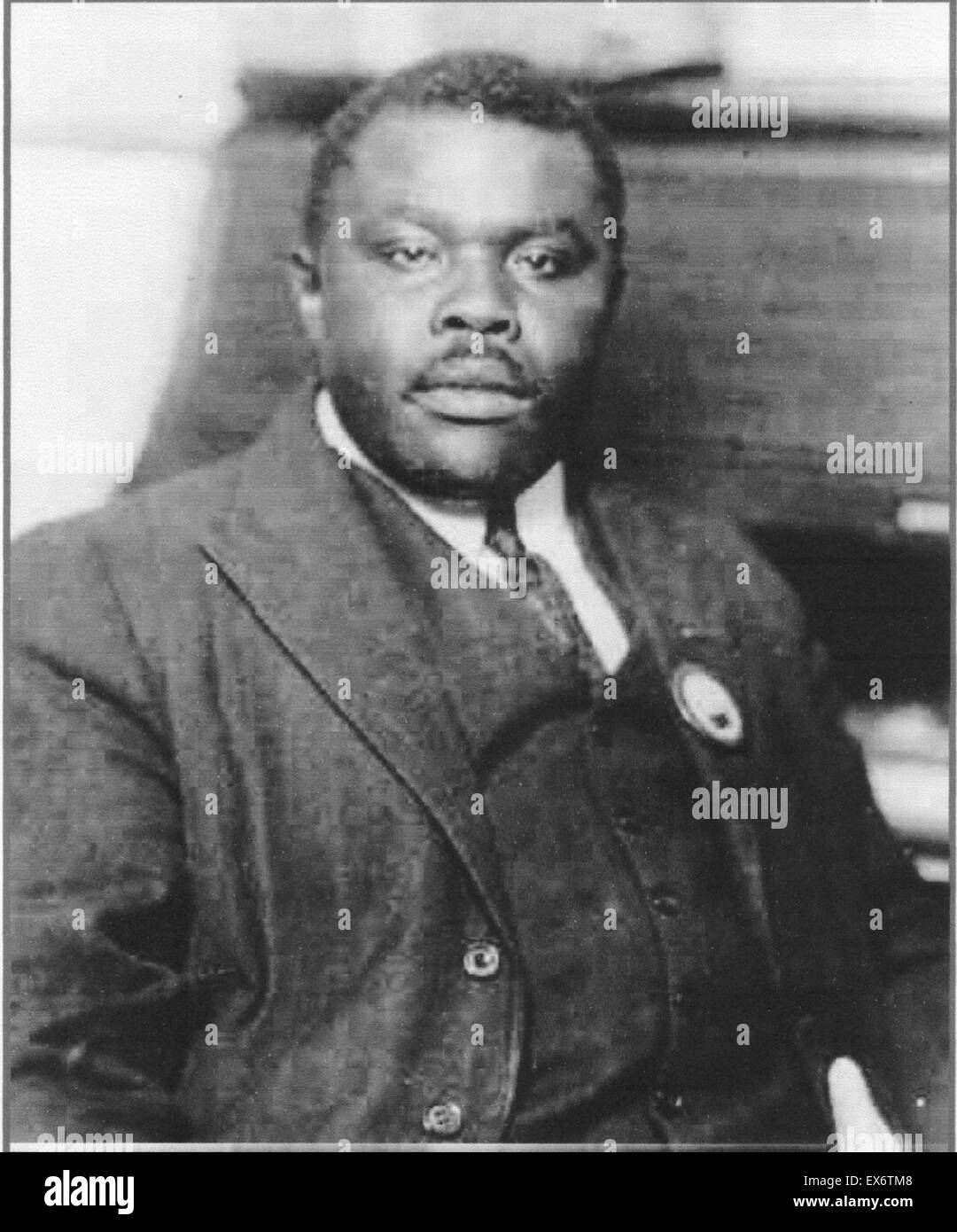 Marcus Mosiah Garvey, Jr., ONH (17. August 1887 – 10. Juni 1940), war ein jamaikanischer Politiker Stockfoto