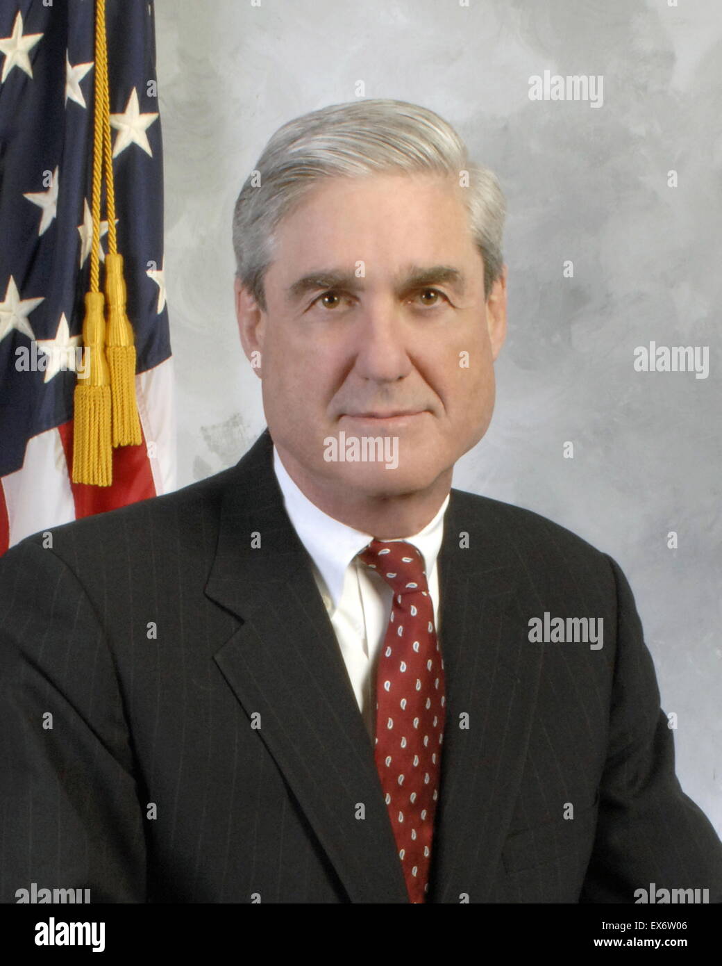 Robert Swan Mueller III (geboren 7. August 1944) war der sechste Direktor des amerikanischen Federal Bureau der Untersuchung 2001-2013 Stockfoto