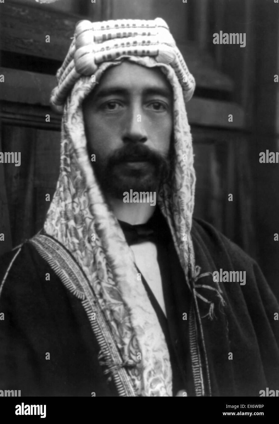 Faisal, König von Saudi-Arabien / Emir, Prinz von Arabien. Stockfoto