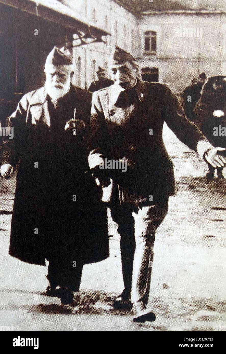 Miguel Cabanellas Ferrer (1. Januar 1872, Cartagena – 14. Mai 1938) finden Sie hier auf der linken Seite war ein Offizier der spanischen Armee während des spanischen Bürgerkriegs. Stockfoto