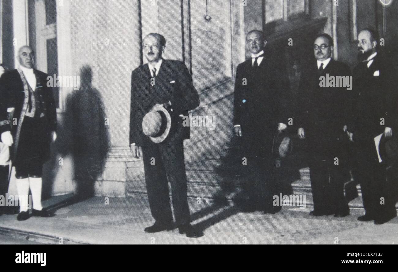 Marcel Rosenberg (1896 – 1937) sowjetischen Botschafter in Spanien 1936-37, diente er während des spanischen Bürgerkriegs. Erinnert an die Sowjetunion, wurde er während des großen Terrors 1937 hingerichtet Stockfoto