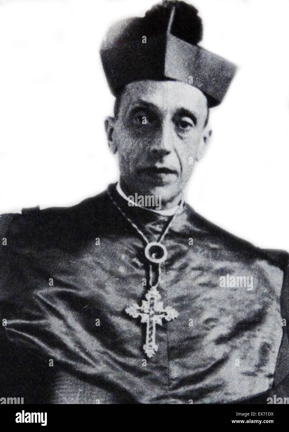 Francisco de Asís Vidal y Barraquer (1868 – 1943) spanischen Kardinal der römisch-katholischen Kirche; Erzbischof von Tarragona von 1919 bis zu seinem Tod. Er weigerte sich, die 1937 kollektive Brief zu unterzeichnen, in denen die spanische Kirche Hierarchie unterstützt zu haben Stockfoto