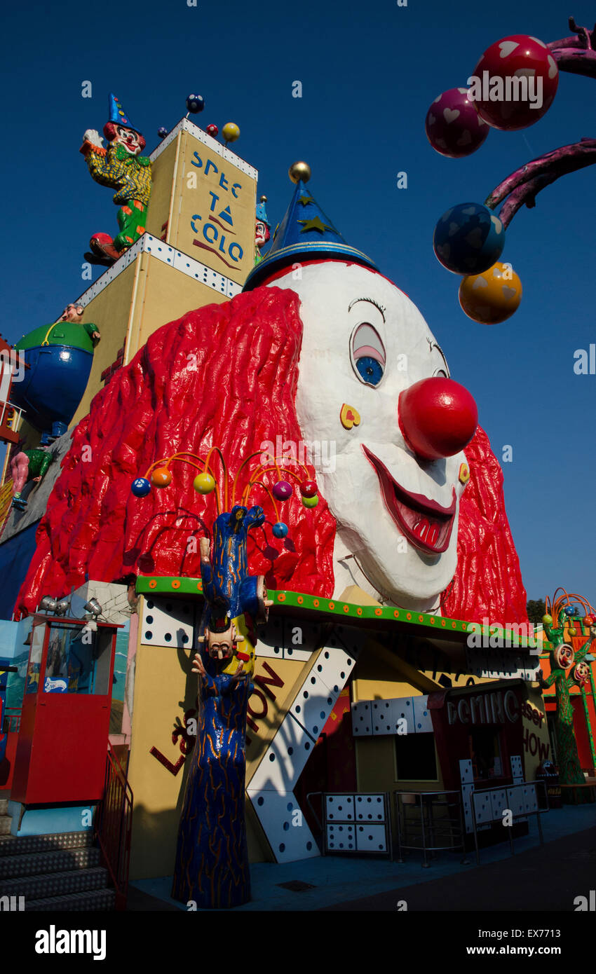 Spectacolo Freifall Prater Park Prater Wien Österreich Stockfoto