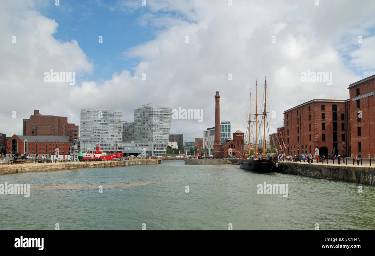 Old Albert Dock, Liverpool Stockfoto