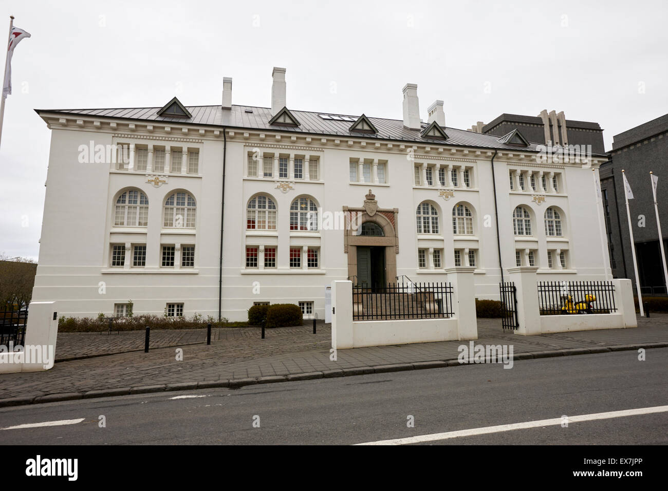 Nationalkultur Haus Reykjavik Island Stockfoto