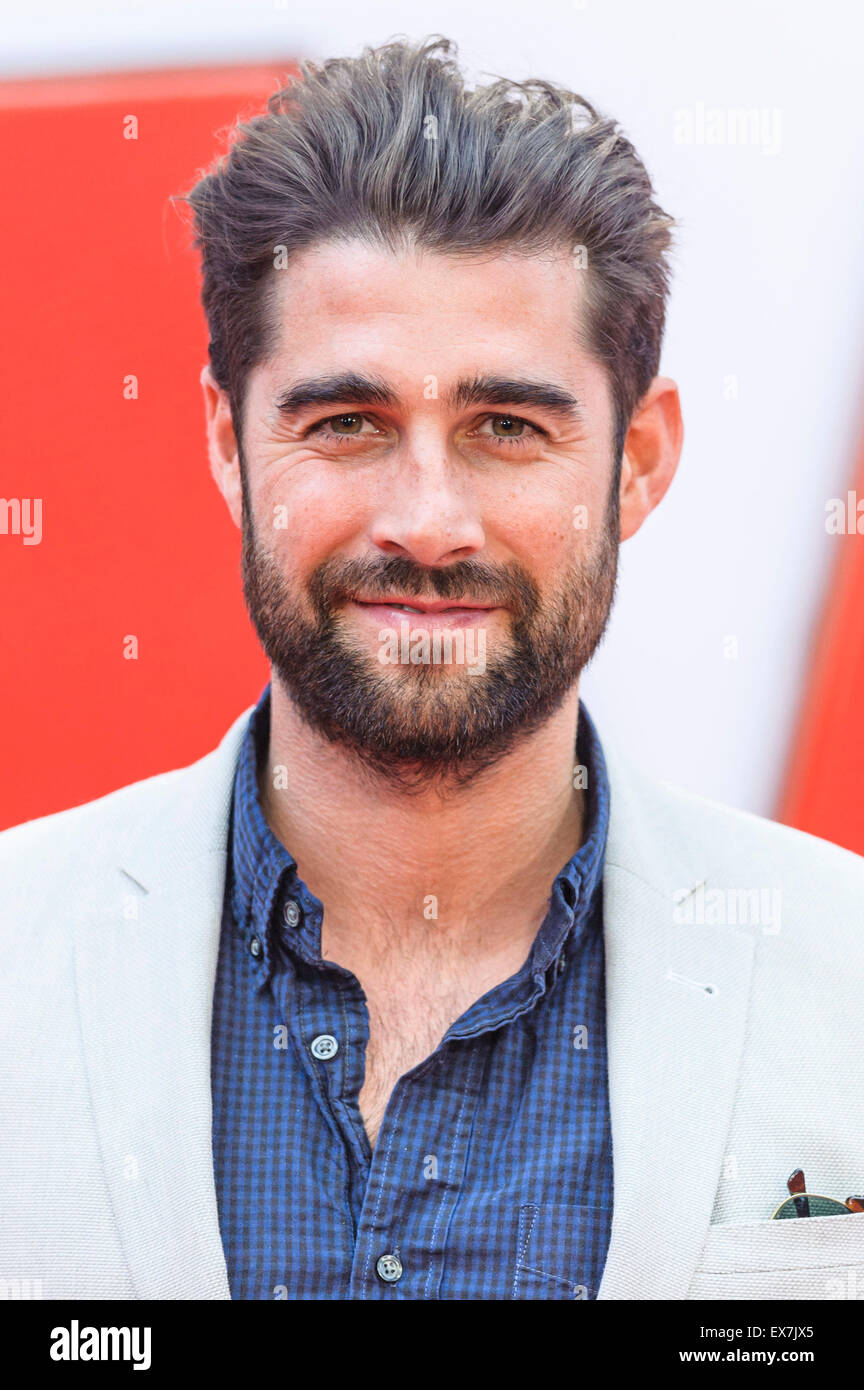 Matt Johnson kommt auf dem roten Teppich für die die Europäische Premiere von Ant-Man am 07.08.2015 im ODEON Leicester Square, London. Bild von Julie Edwards/Alamy Live-Nachrichten Stockfoto Matt Johnson kommt auf dem roten Teppich für die die Europäische Premiere von Ant-Man am 07.08.2015 im ODEON Leicester Square, London. Bild von Julie Edwards/Alamy Live-Nachrichten Stockfoto