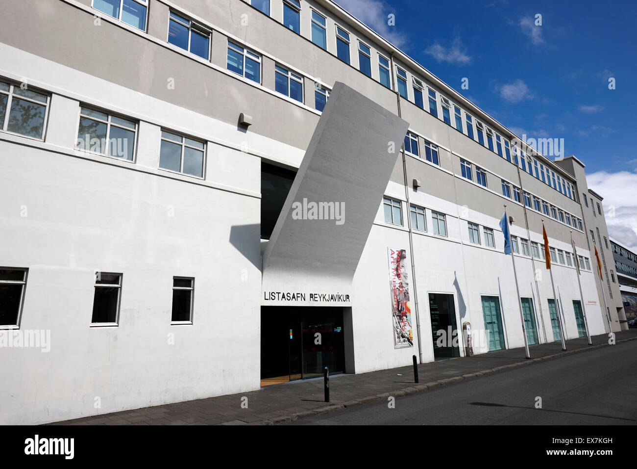 Listasafn reykjavikur reykjavik Art Museum hafnarhus island Stockfoto