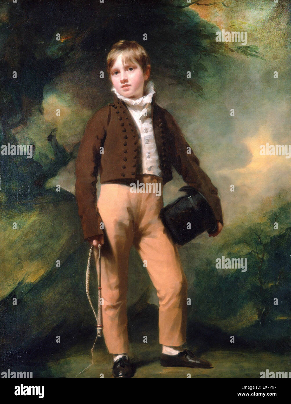 Henry Raeburn, Quentin McAdam. Ca. 1815. Öl auf Leinwand. Yale Center for British Art, New Haven, USA. Stockfoto