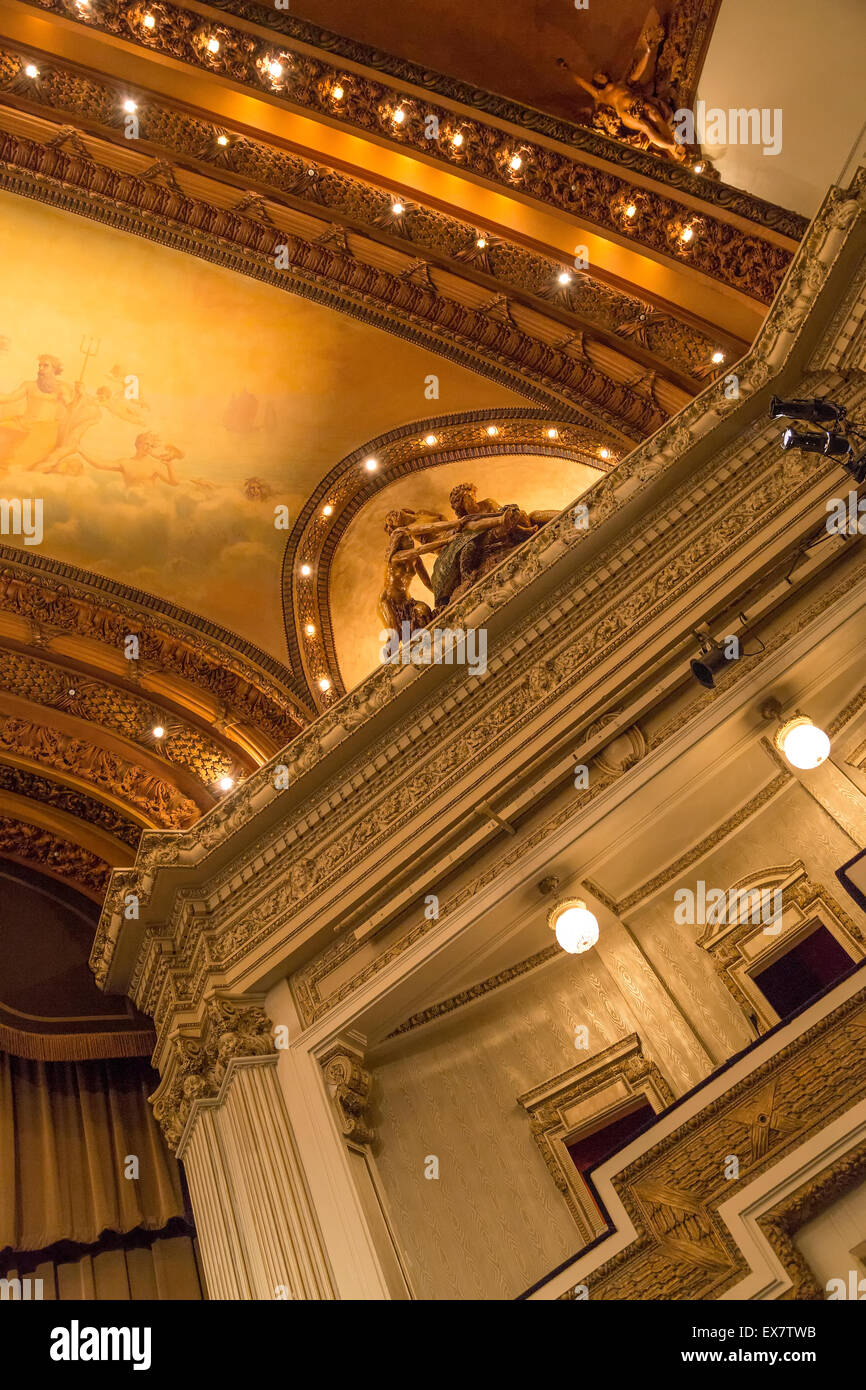 Spreckels Theater innen, San Diego, Kalifornien Stockfoto