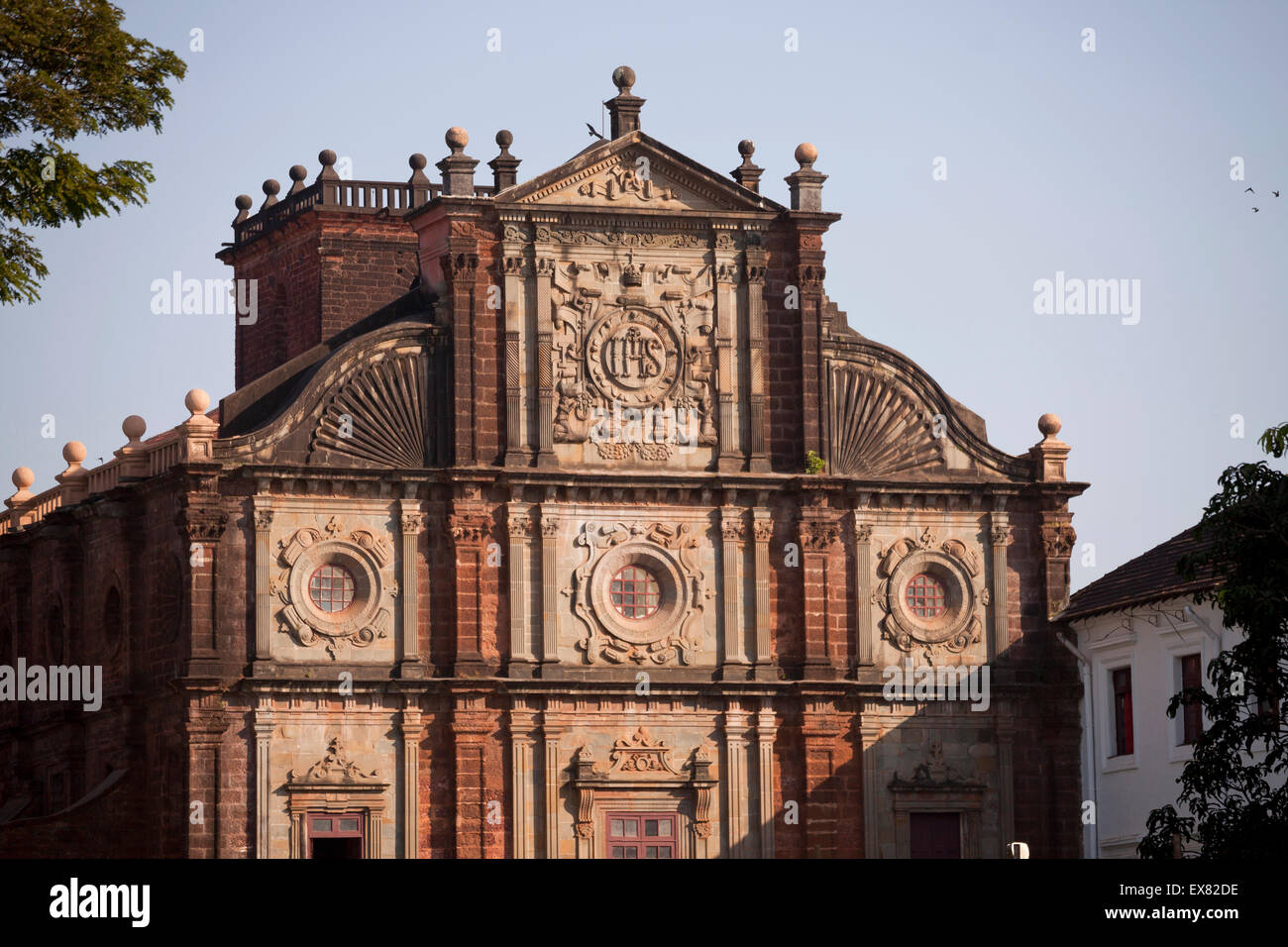 Basílica Bom Jesus in Velha Goa oder Old Goa in der Nähe der Hauptstadt Panaji Panjim, Goa, Indien, Asien Stockfoto