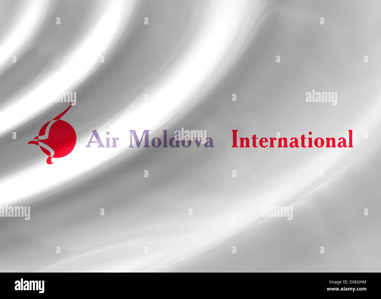 Air Moldova International Airlines logo Symbol Flagge zeichen Emblem Stockfoto