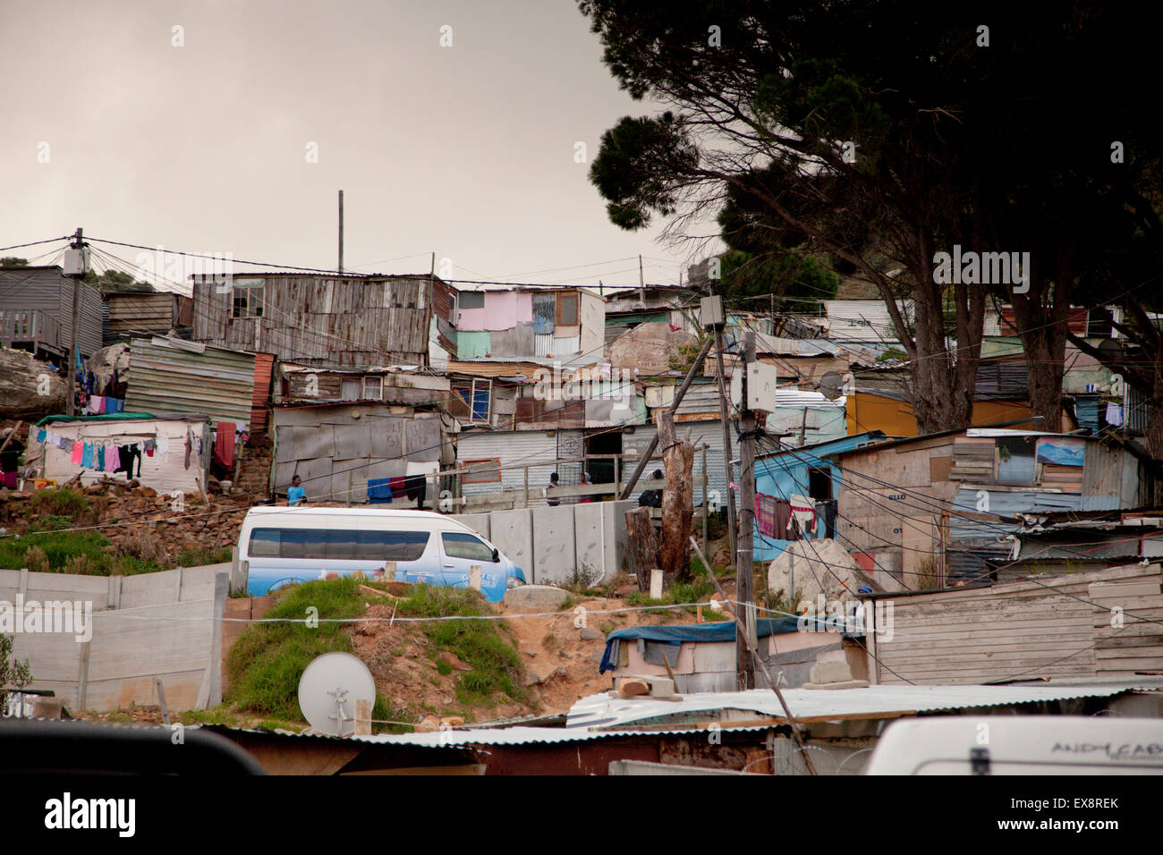 Masiphumelele, einem Township in der Nähe von Cape Town, Südafrika Stockfoto