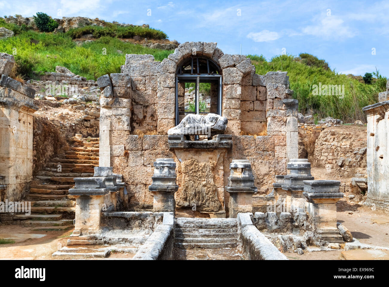 Perge, Aksu, Antalya, Türkei Stockfoto