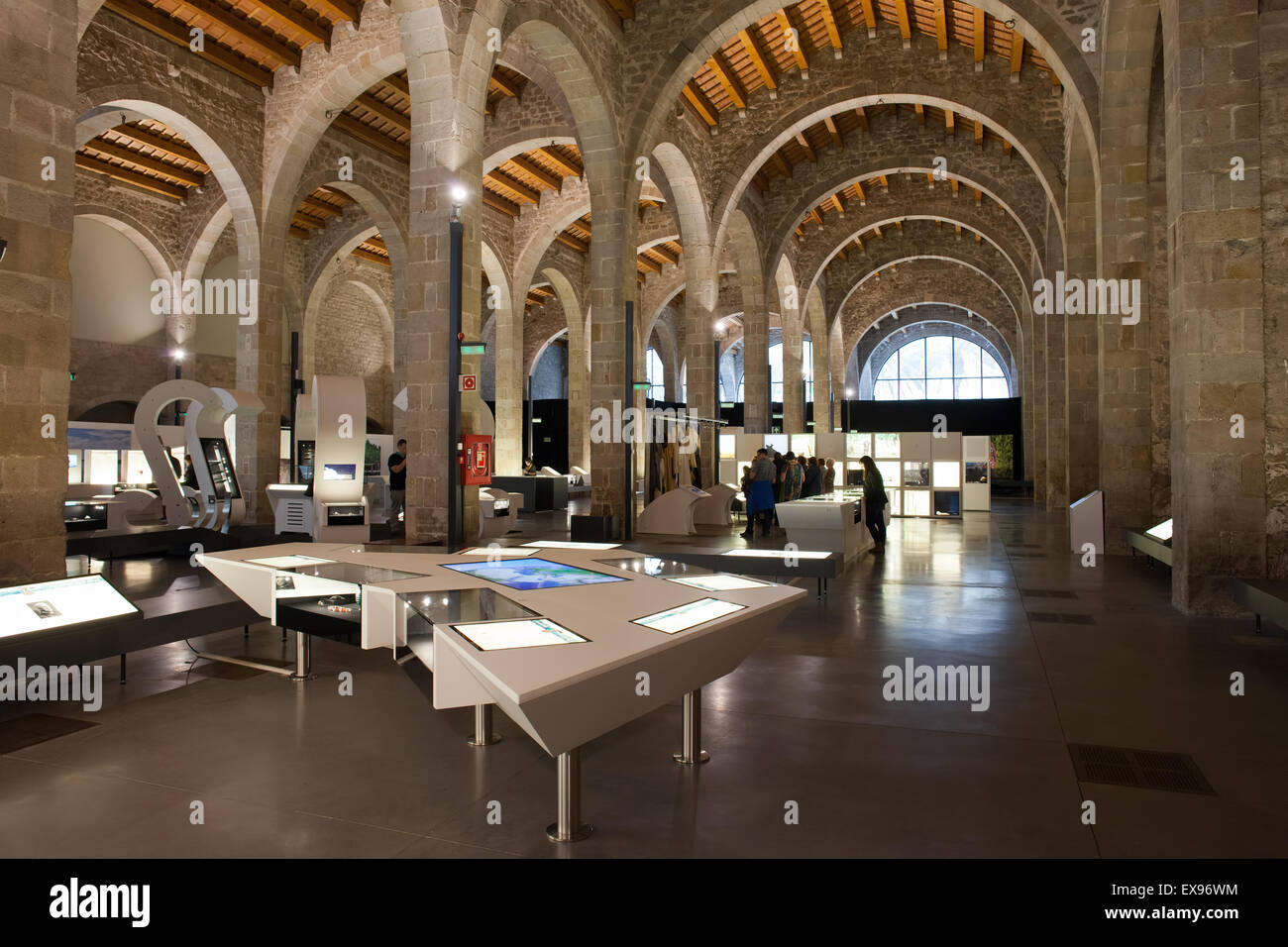 Barcelona Maritime Museum (Museu Maritim), Katalonien, Spanien Stockfoto