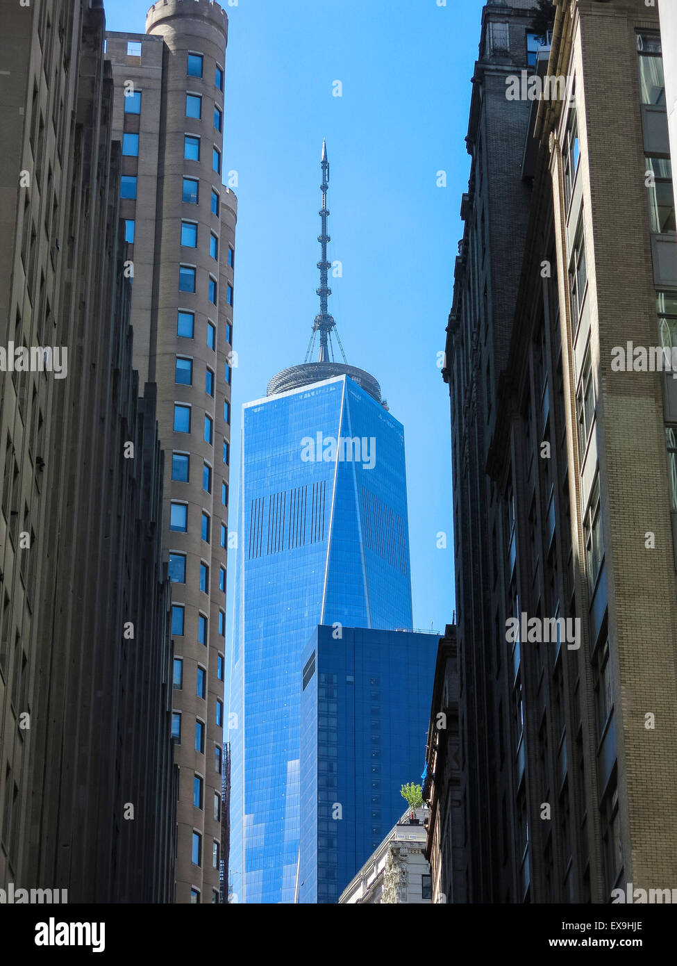 Der Freedom Tower, Lower Manhattan, NYC Stockfoto