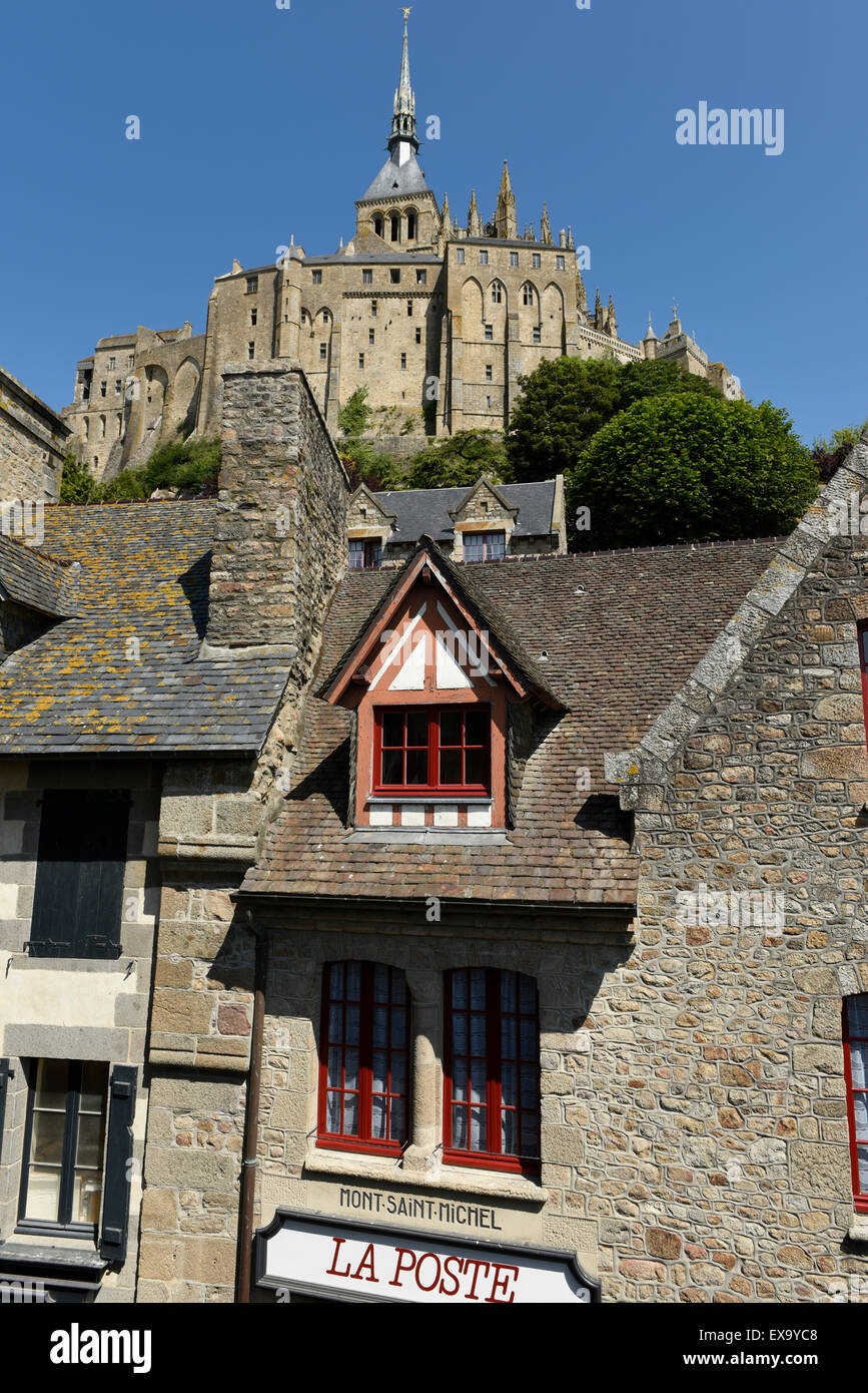 Mont St Michel, Normandie, Frankreich Stockfoto