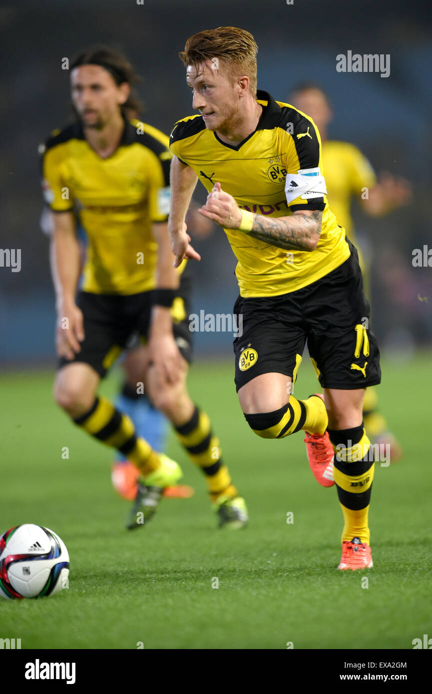 Kanagawa, Japan. 7. Juli 2015. Marco Reus (Dortmund) Fußball: Borussia Dortmund Asientour 2015 Vorsaison Freundschaftsspiel zwischen Kawasaki Frontale 0-6 Borussia Dortmund im Todoroki Stadium in Kanagawa, Japan. © Fernen Osten Presse/AFLO/Alamy Live-Nachrichten Stockfoto