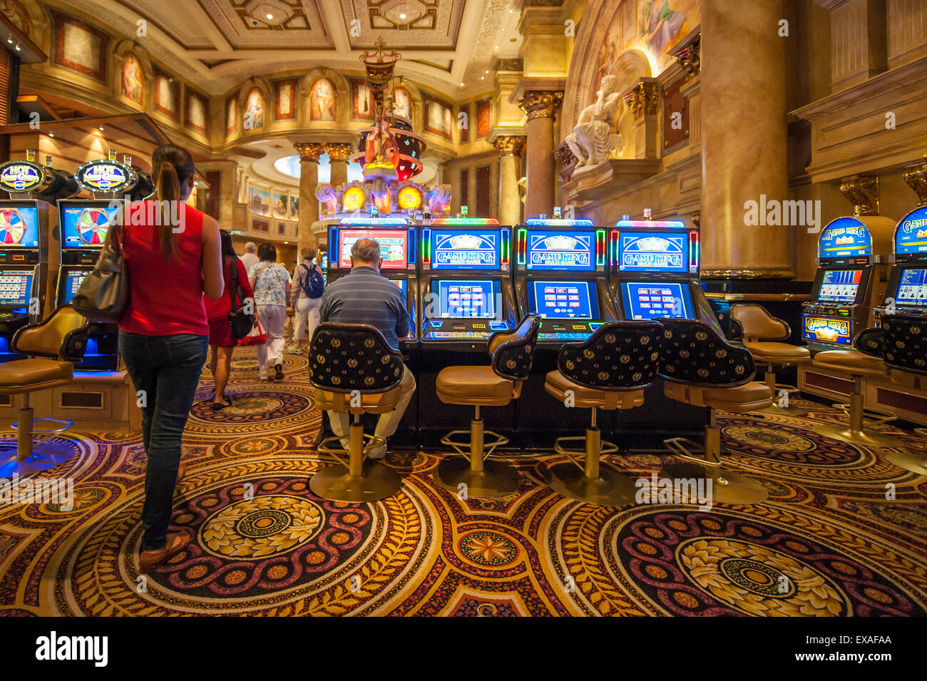 Caesars Palace Hotel and Casino, Las Vegas, Nevada, Vereinigte Staaten von Amerika, Nordamerika Stockfoto