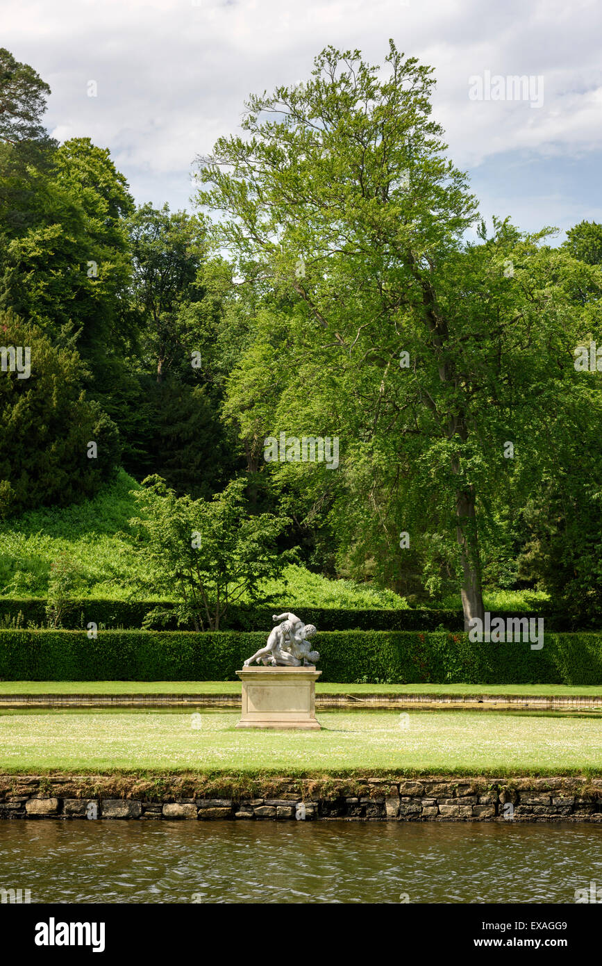 Studley Royal Park Stockfoto