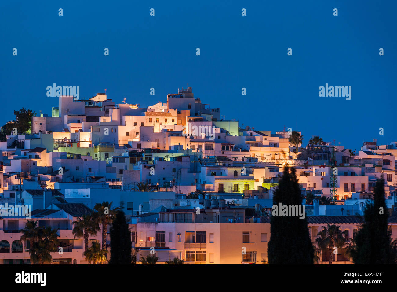 Almunecar, Provinz Granada, Andalusien, Spanien, Europa Stockfoto