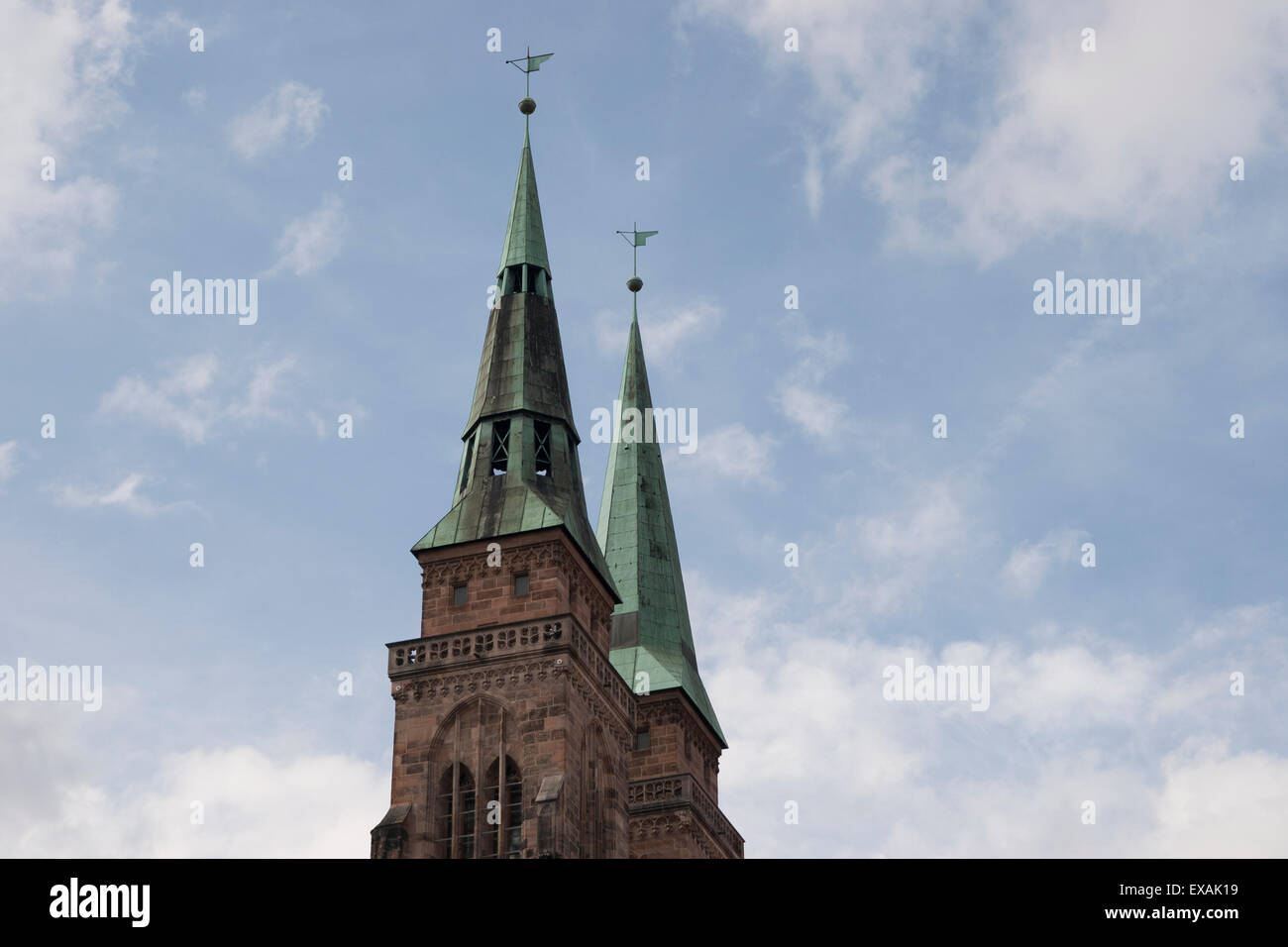 Kirche St. Sebald - Nürnberg Stockfoto