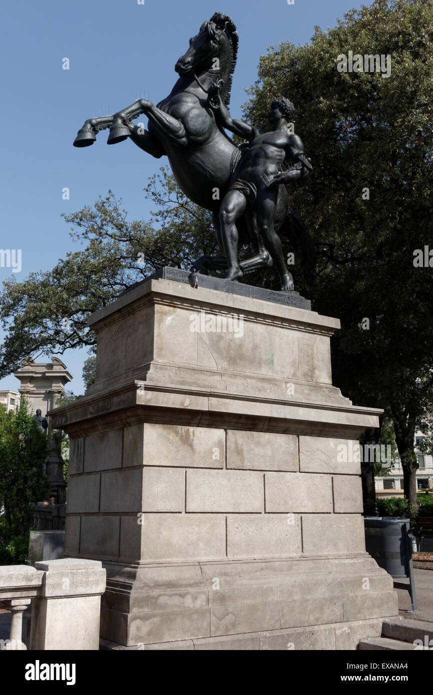 Placa De Catalunya Barcelona Stockfoto