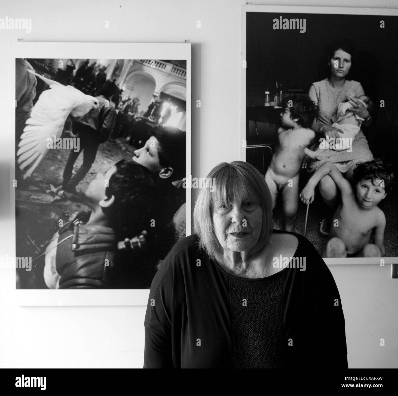 LETIZIA BATTAGLIA, Fotograf Stockfoto