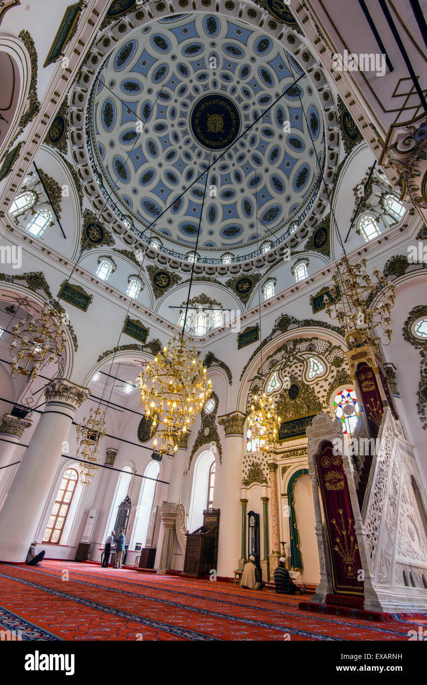 Innenansicht des Hisar Camii oder Festung Moschee, Izmir, Türkei Stockfoto