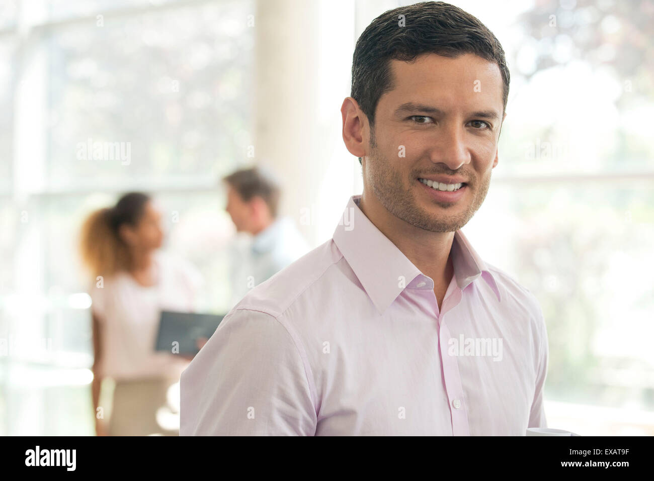 Geschäftsmann, Porträt Stockfoto