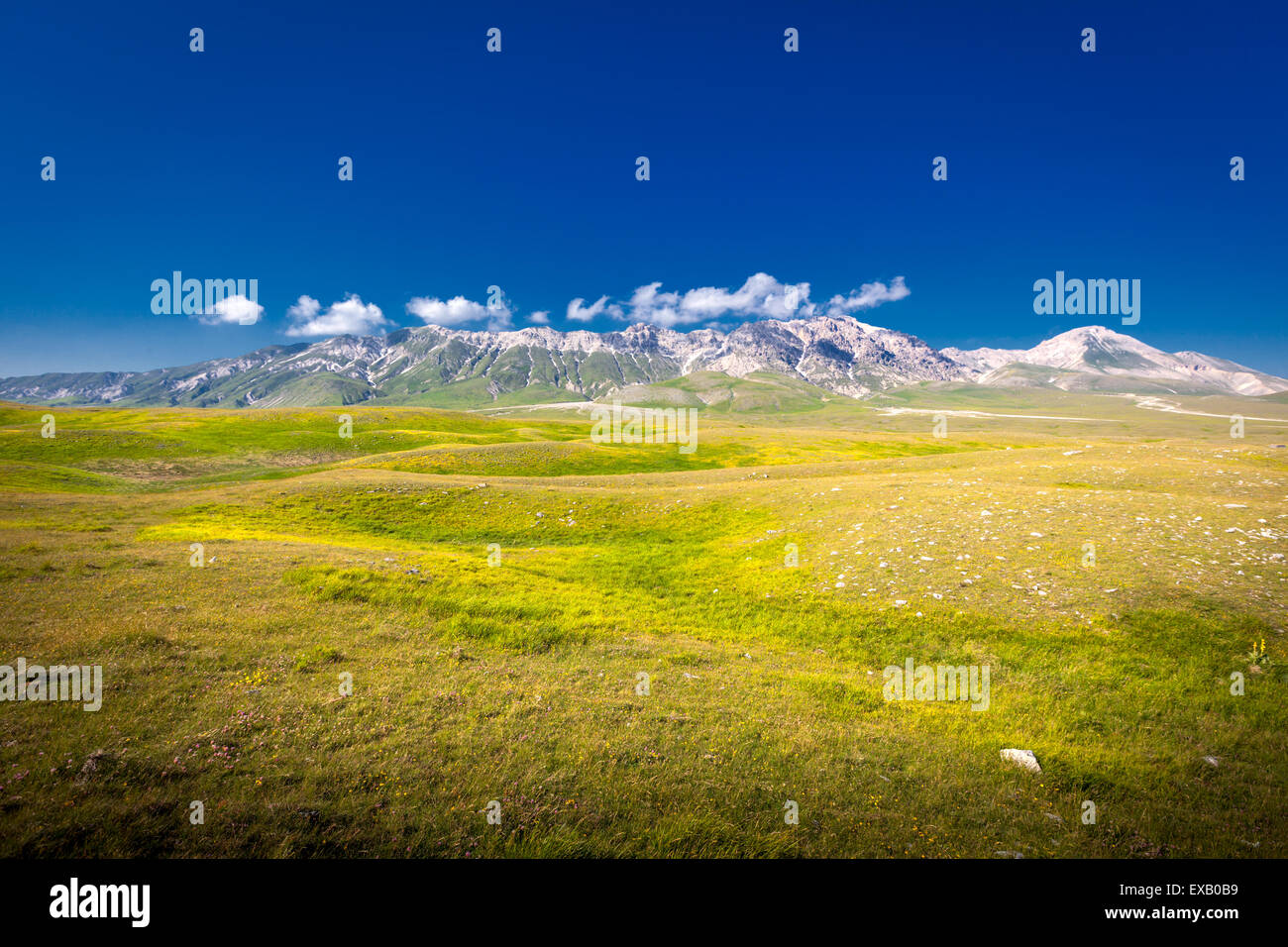 Nationalpark Gran Sasso in den Abruzzen, Italien Stockfoto
