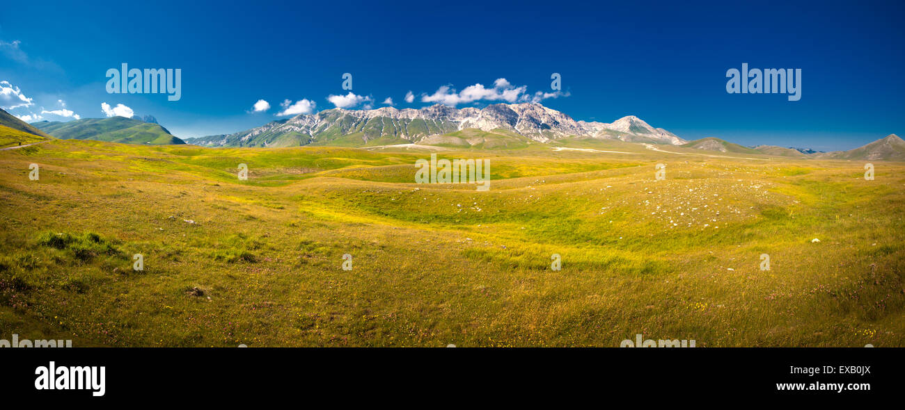 Nationalpark Gran Sasso in den Abruzzen, Italien Stockfoto
