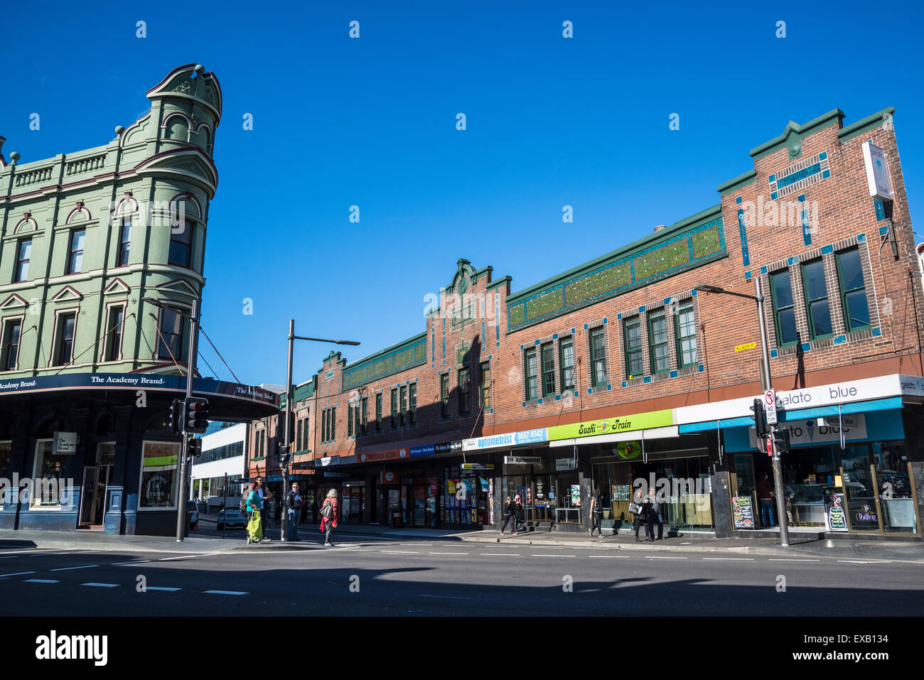 King Street, Newtown, Sydney, Australien Stockfoto
