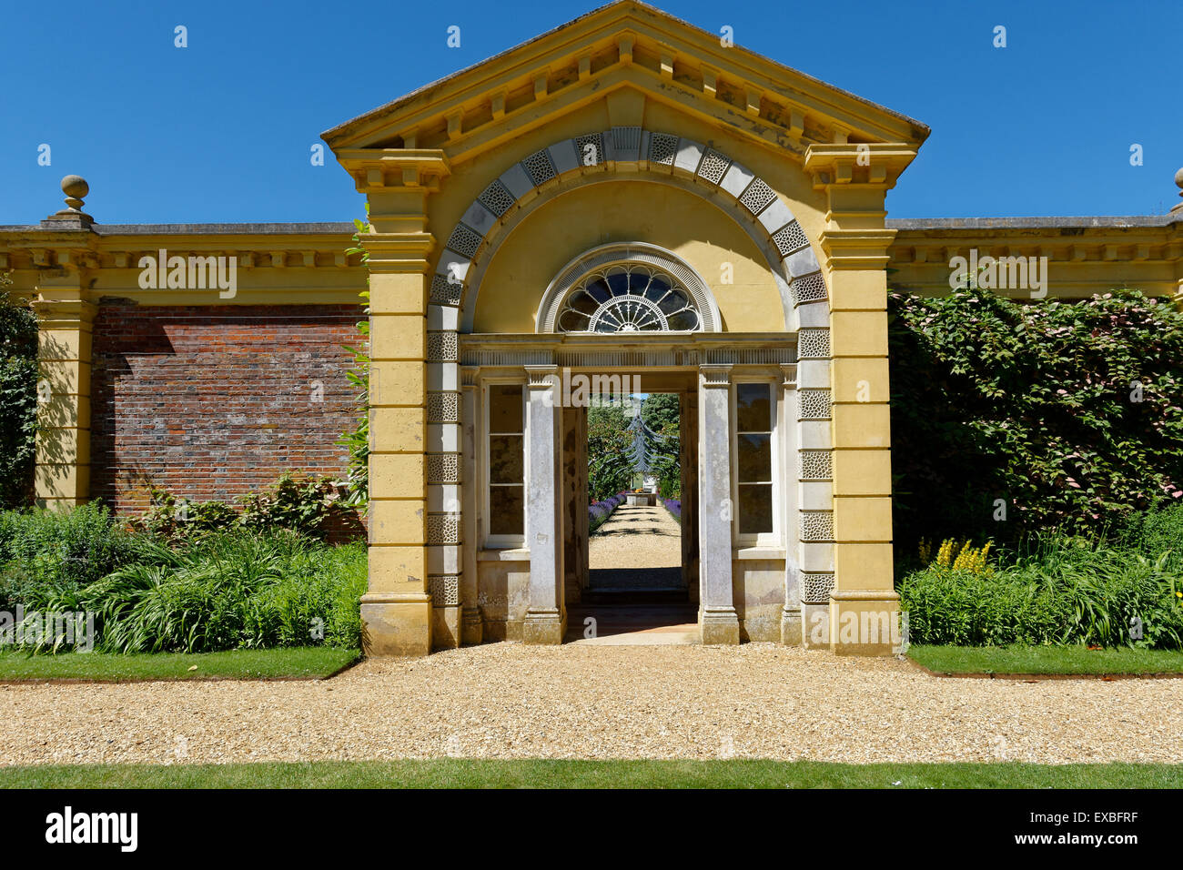 Osborne House, ummauerten Garten, East Cowes, Isle of Wight, England, UK, GB. Stockfoto