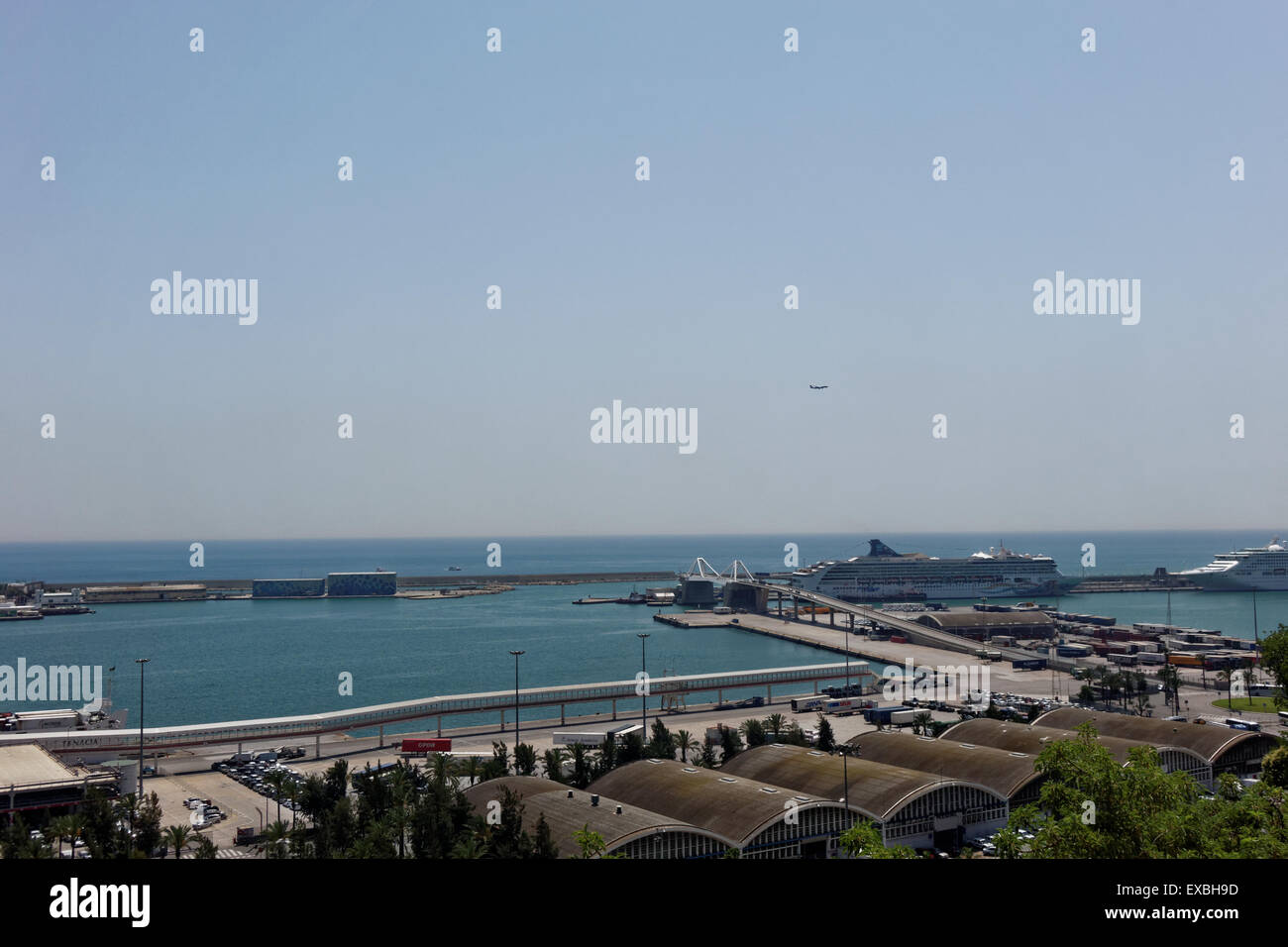 Port Vell Barcelona Stockfoto
