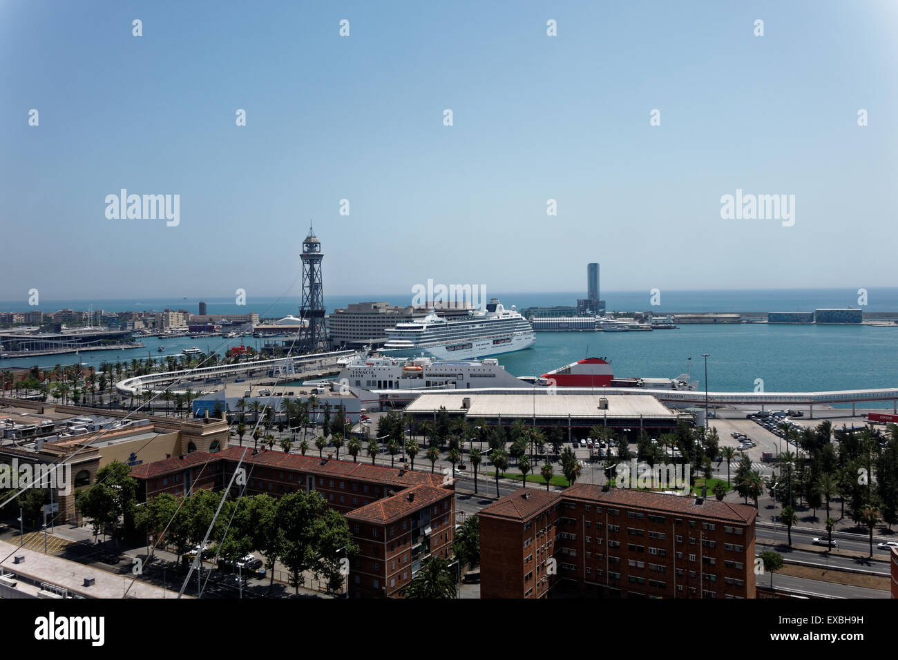 Port Vell Barcelona Stockfoto