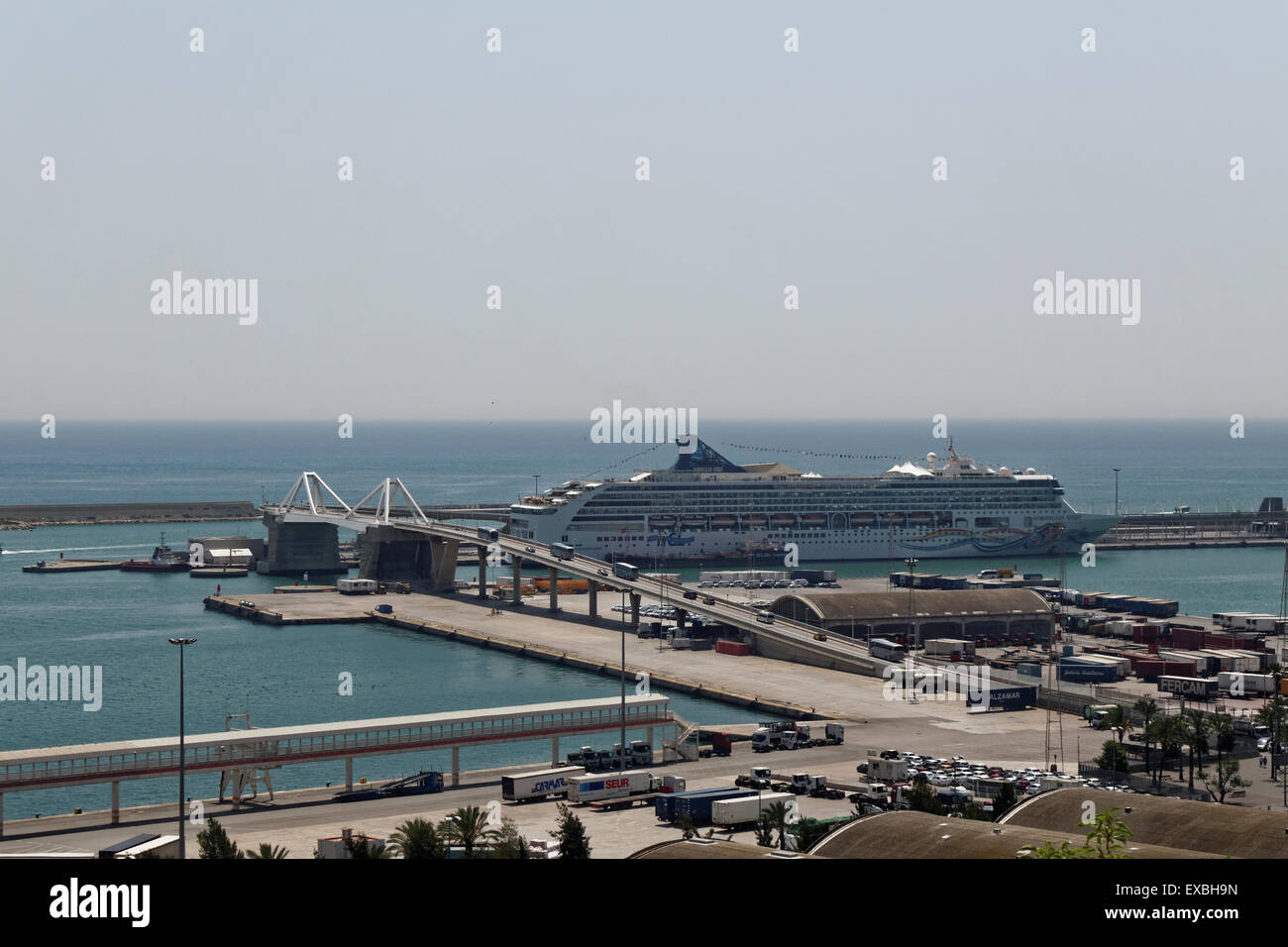 Port Vell Barcelona Stockfoto