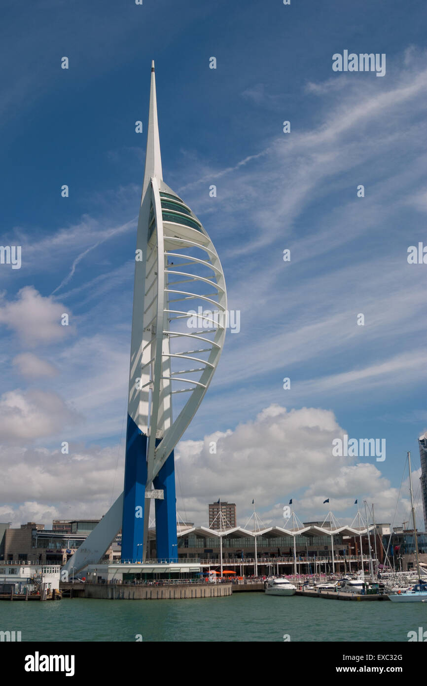 Der Spinnaker, Portsmouth Harbour, UK Stockfoto