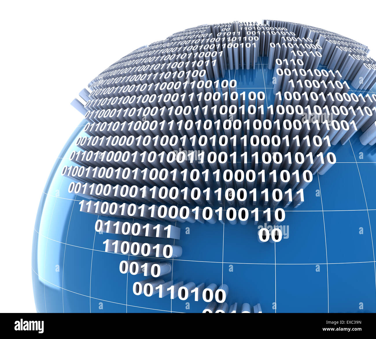 Digitale Welt Stockfoto