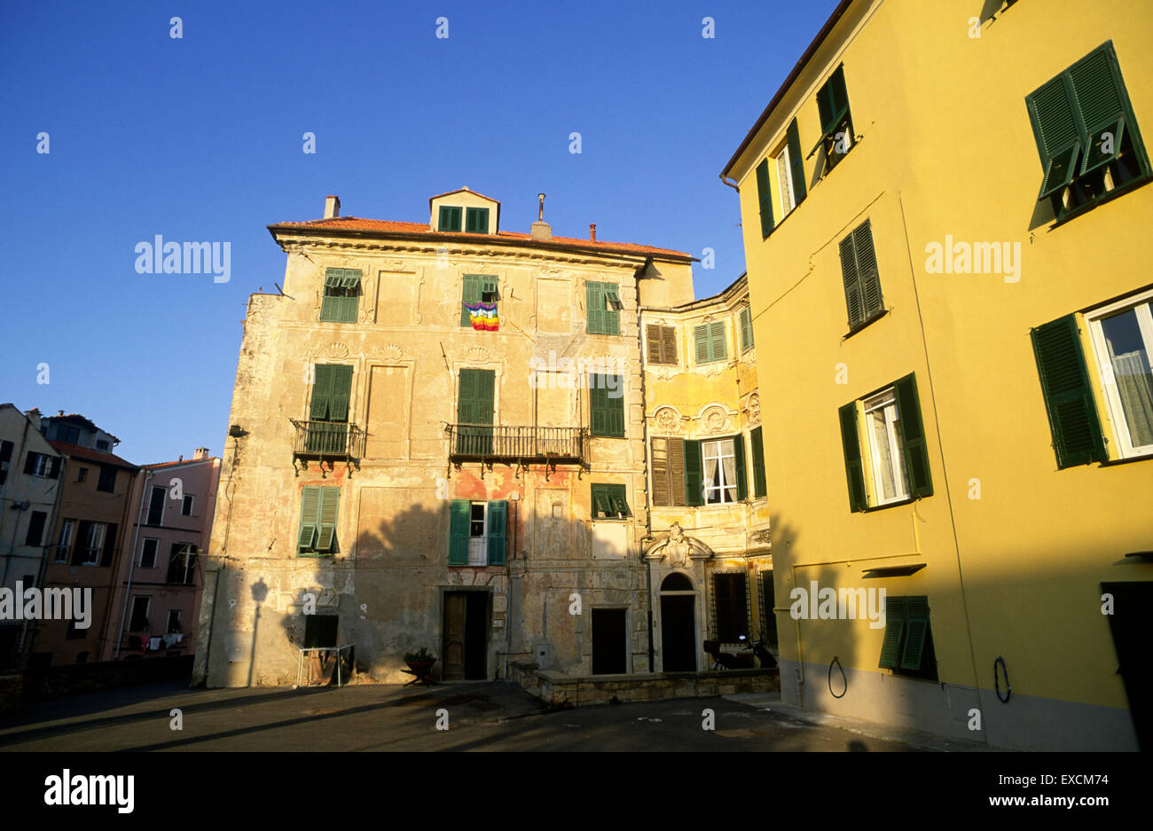 Italien, Ligurien, Riviera di Ponente, Imperia, Porto Maurizio, Parasio District Stockfoto