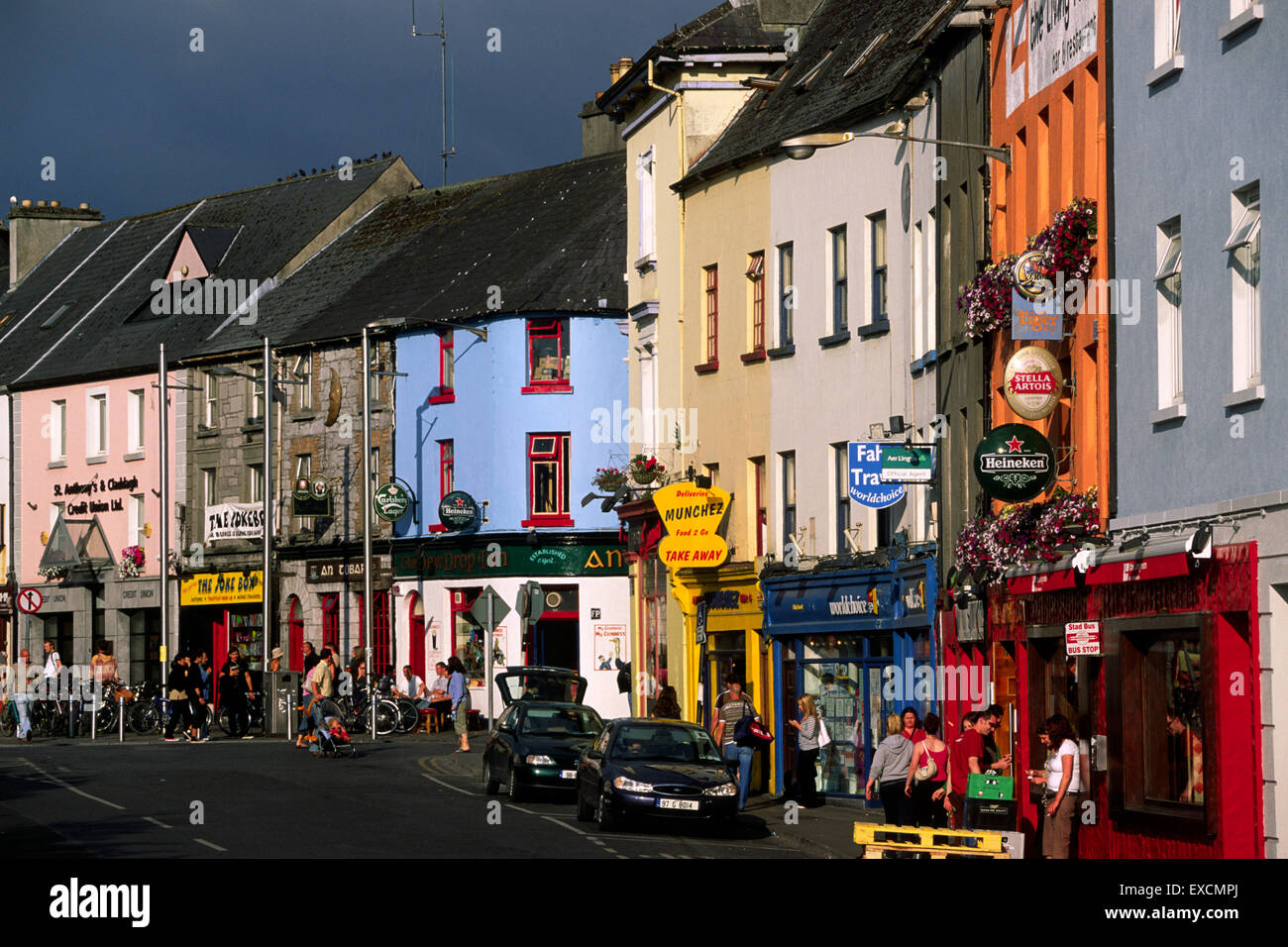 Irland, Galway Stockfoto