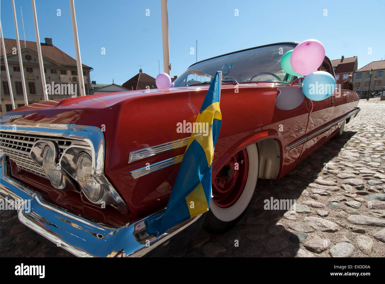 Verzierten klassischen Chevrolet Stockfoto