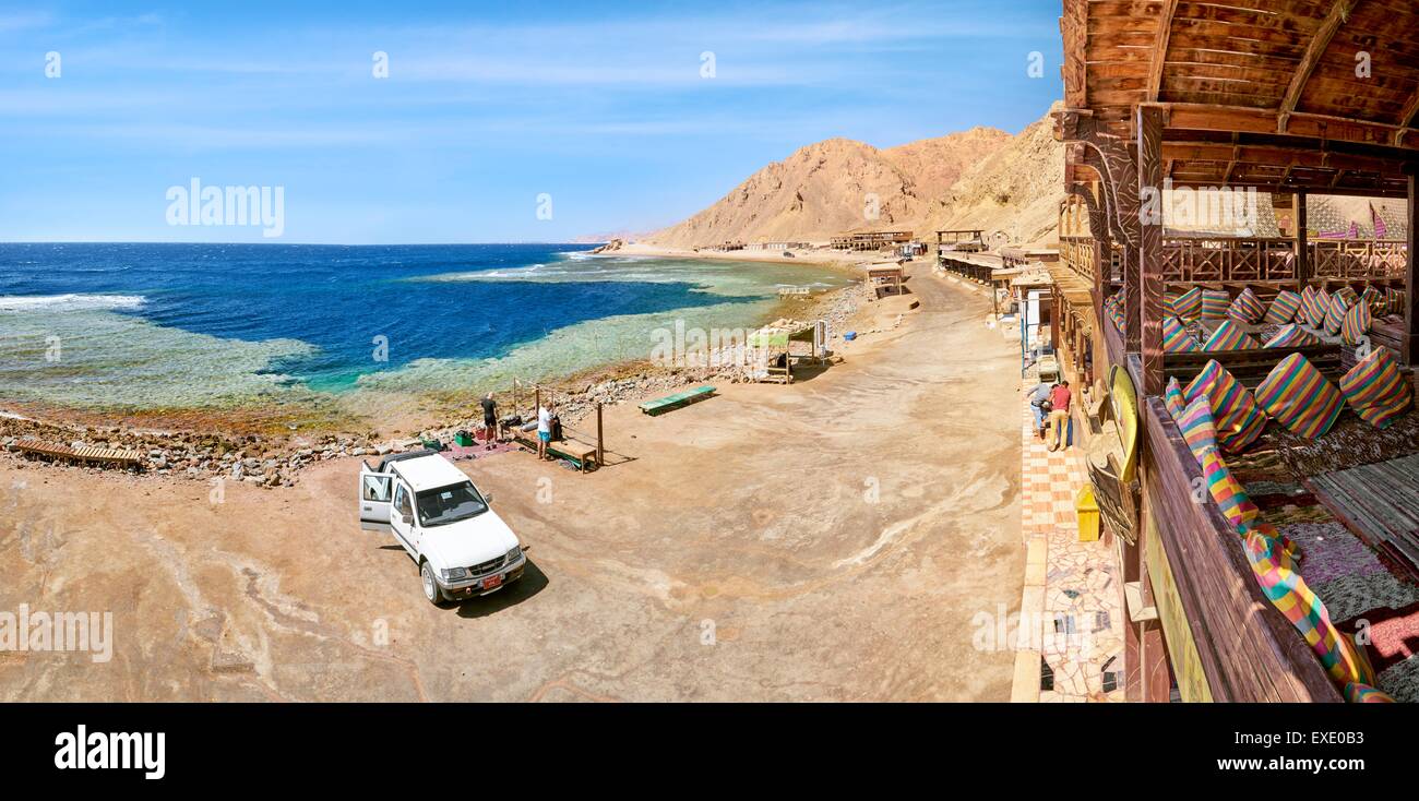Blue Hole, Dahab, Rotes Meer, Ägypten Stockfoto