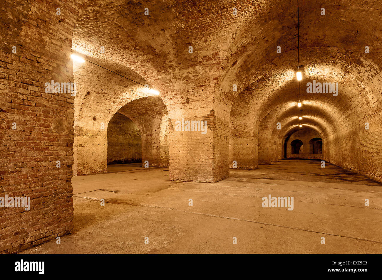 Weltkulturerbe in Italien Piemont Monferrato, die Zitadelle-St.-Michaels Bastion, der napoleonischen Zeit Stockfoto