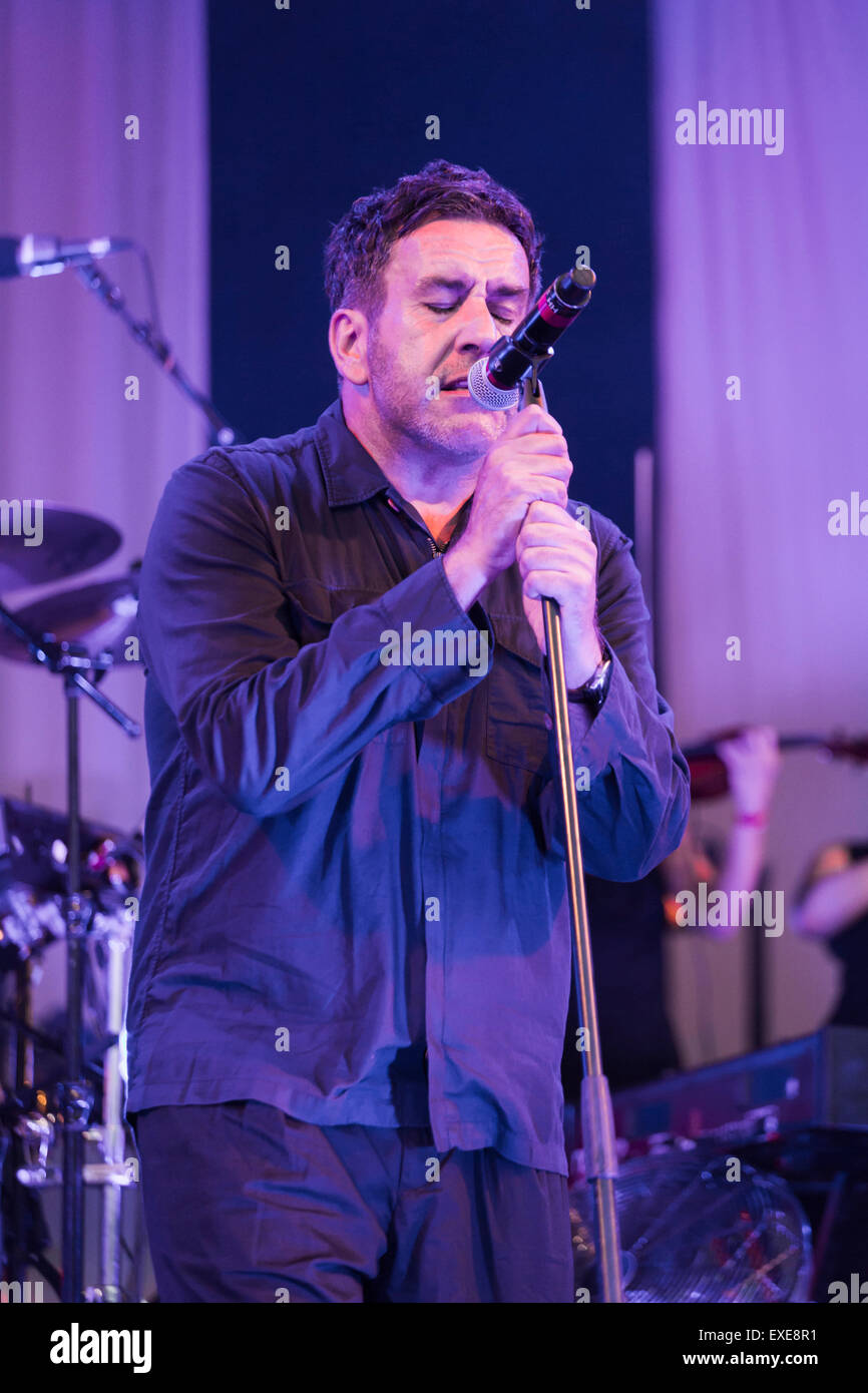 London, UK, 12. Juli 2015. Die Specials Konzert im Freien, Kew Gardens Credit: Robert Stainforth/Alamy Live-Nachrichten Stockfoto