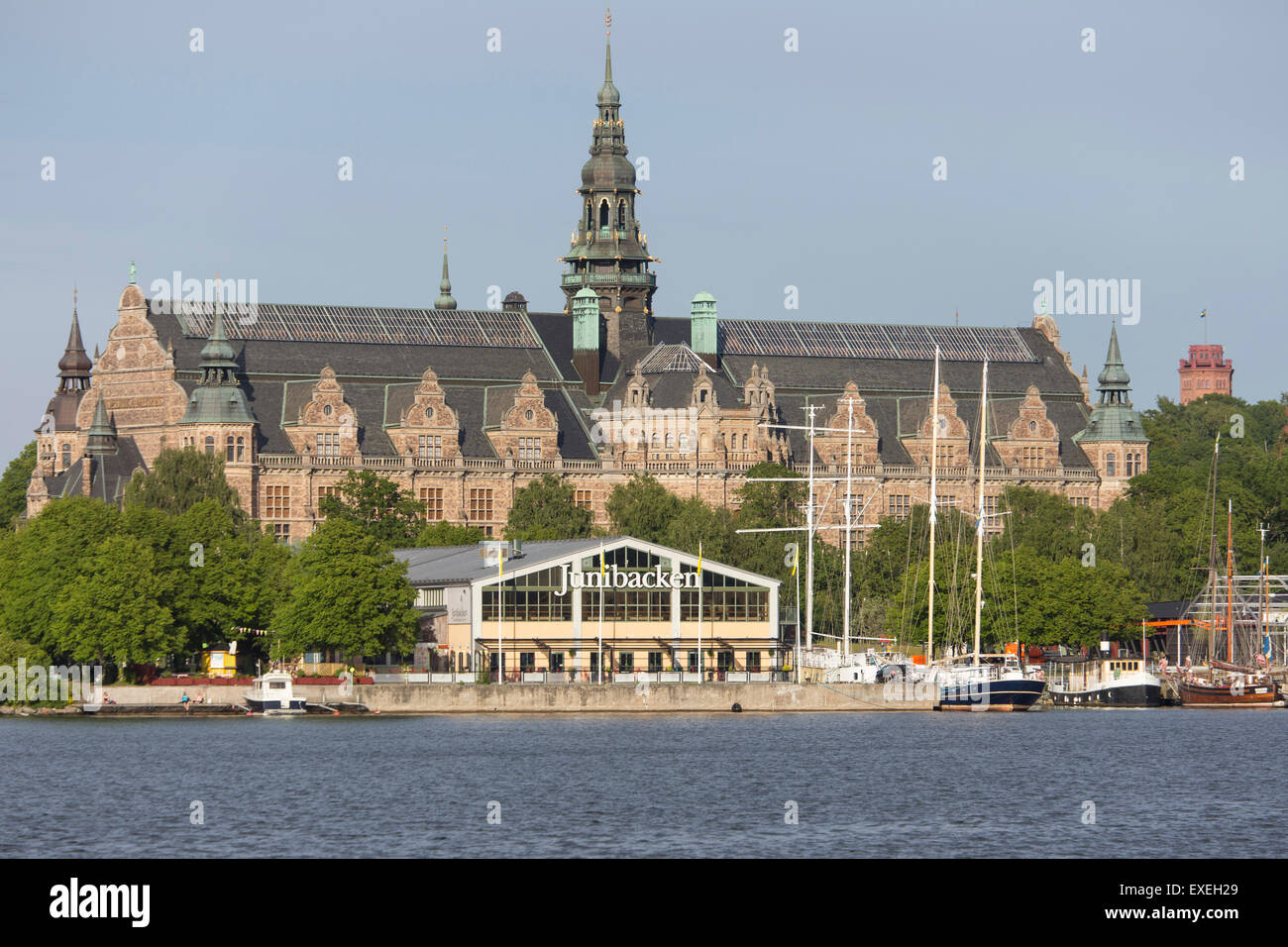 Nordic Museum, Nordiska Museet, Stockholm, Schweden Stockfoto