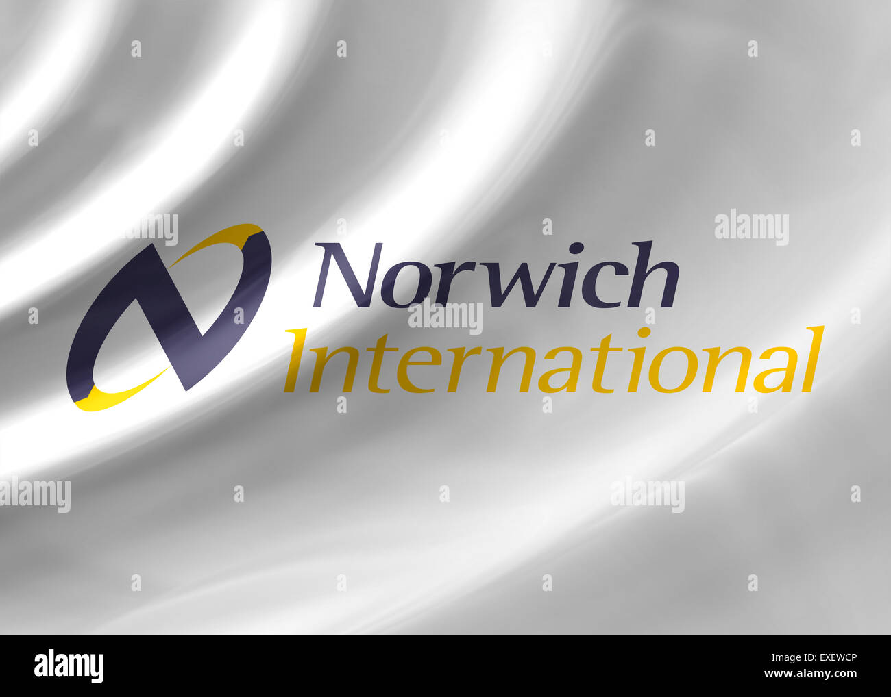 Norwich International Airlines logo Symbol Flagge zeichen Emblem Stockfoto